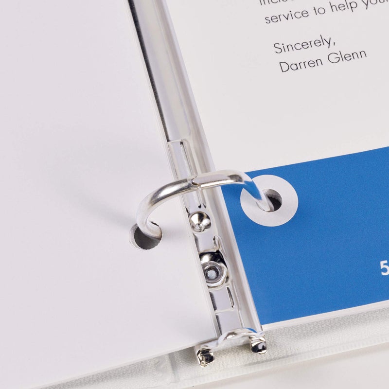 Avery Self-Adhesive Hole Reinforcement Stickers, 1/4"" Diameter Hole Punch Reinforcement Labels, White, Non-Printable, 1,000 Labels Per Pack, 2-Pack, 2,000 Labels Total (5615) - Image 5